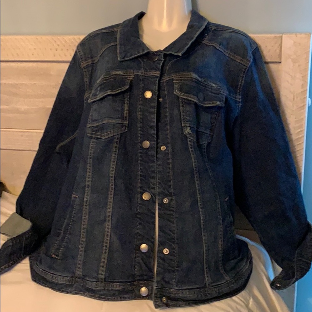22/24 Lane Bryant Jean jacket.